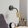 Nowodvorski Lighting Væglamper > Væglampe Eye Flex S, messing