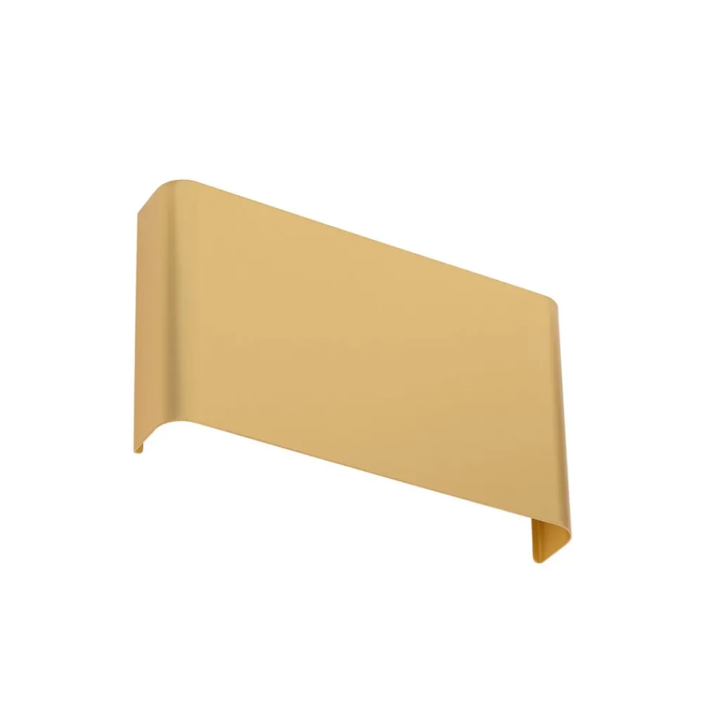 Gang|Pendellamper ^ Nowodvorski Lighting Væglampe Haga, guldfarvet, metal, 25 cm bred, G9