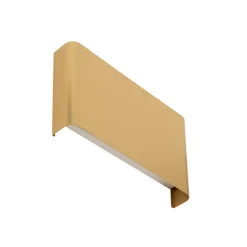 Gang|Pendellamper ^ Nowodvorski Lighting Væglampe Haga, guldfarvet, metal, 25 cm bred, G9