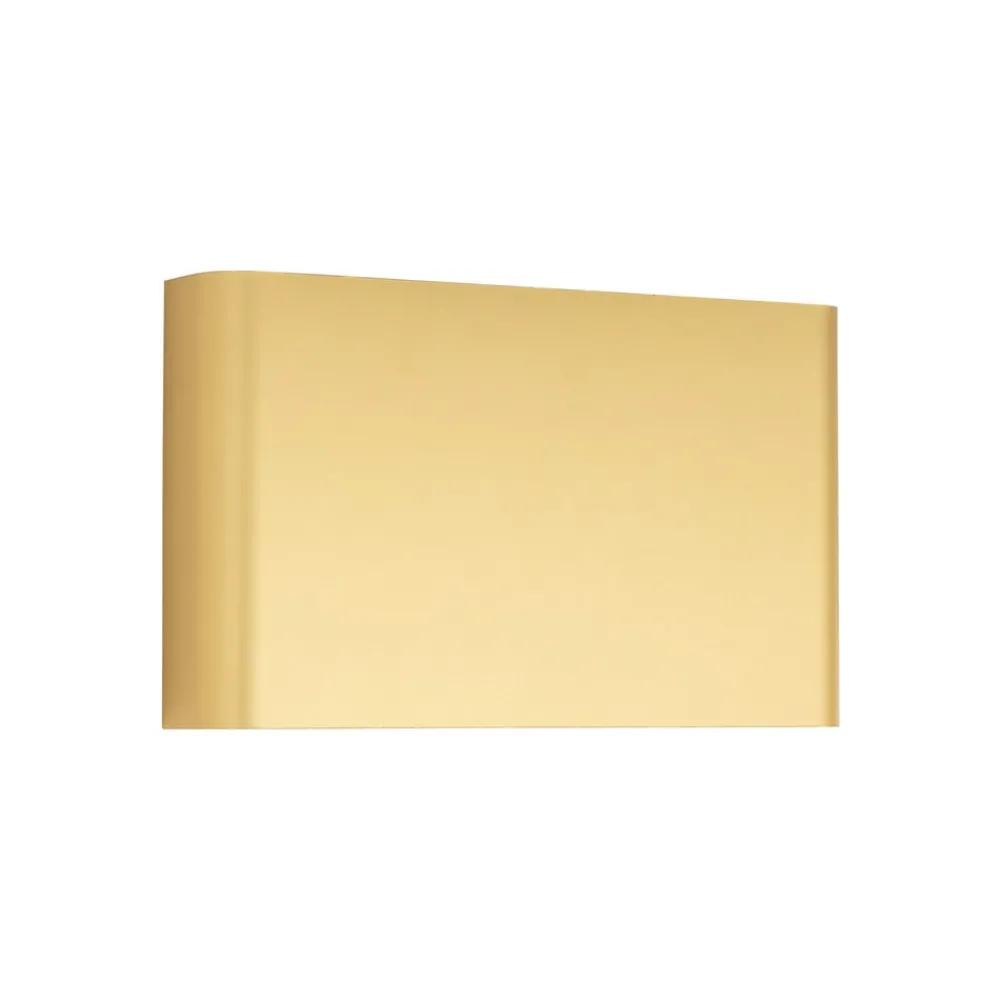 Gang|Pendellamper ^ Nowodvorski Lighting Væglampe Haga, guldfarvet, metal, 25 cm bred, G9