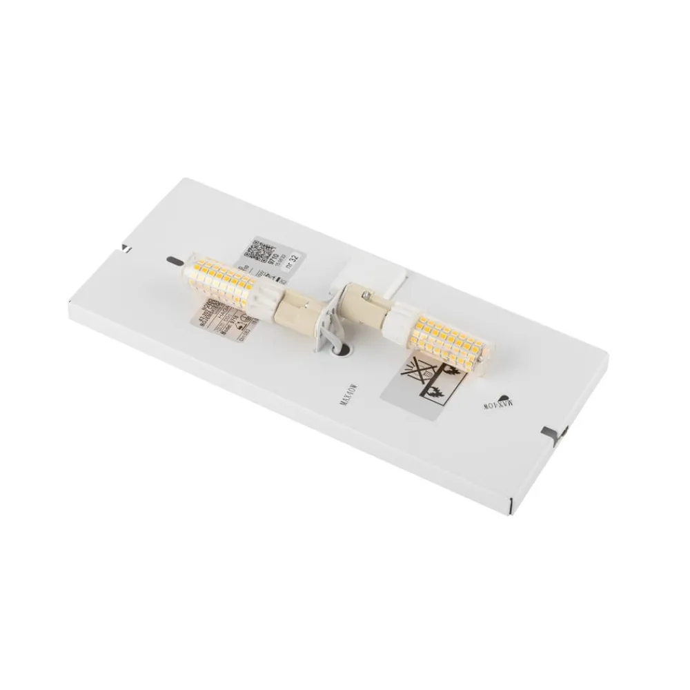 Gang|Pendellamper ^ Nowodvorski Lighting Væglampe Haga, guldfarvet, metal, 25 cm bred, G9