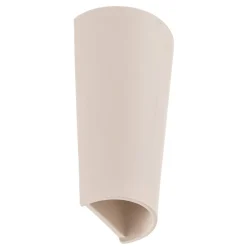 SOLLUX LIGHTING Væglamper > Væglampe Ice up and down i keramik i hvid