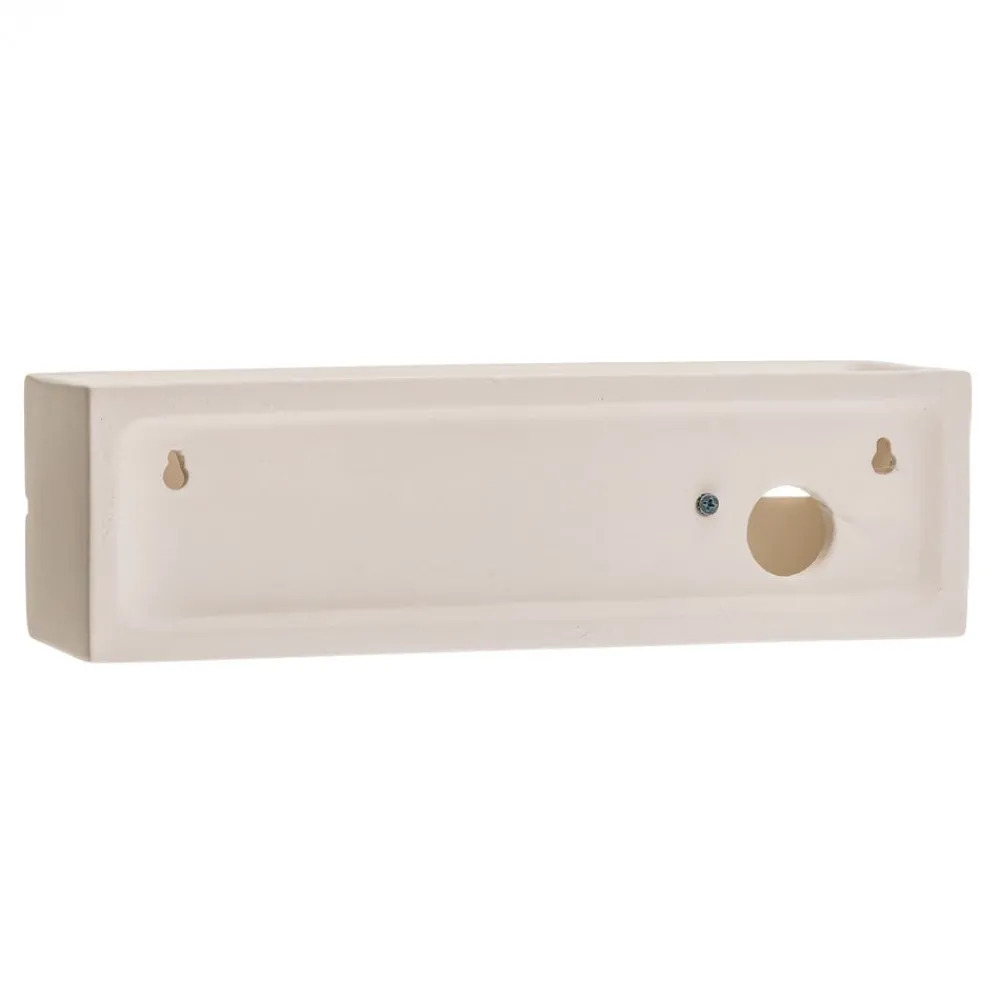 SOLLUX LIGHTING Væglamper > Væglampe Keramik Top, hvid, 32 x 9 cm