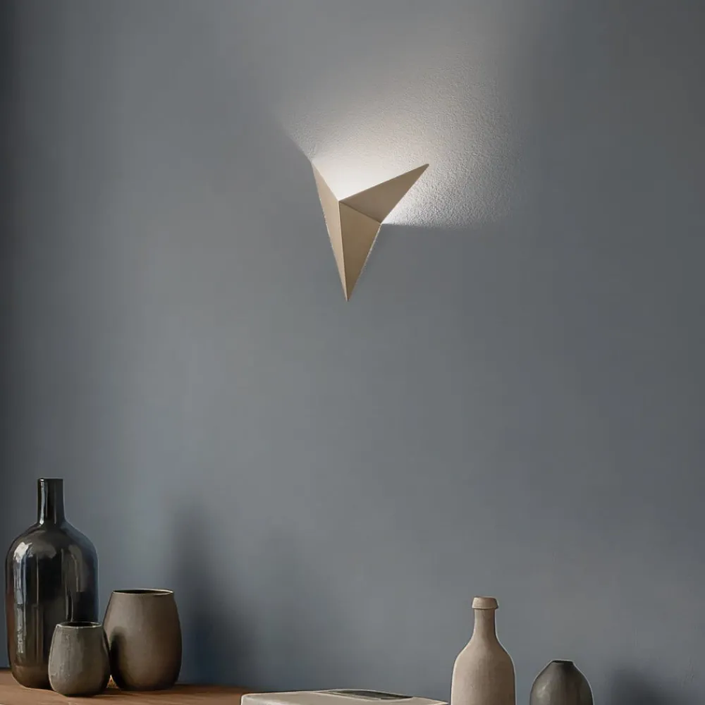Opviq Gang|Væglamper > Væglampe Kus, guld, metal, højde 34 cm, G9