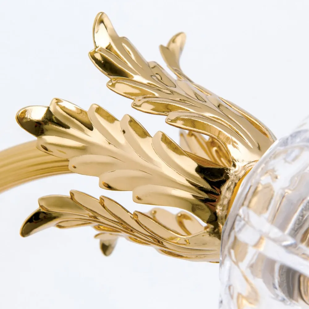 ORION Væglamper > Væglampe La Boheme, guld, 1 lyskilde, krystalglas