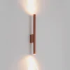 Nowodvorski Lighting Væglamper > Væglampe Laser, kobberfarvet, metal, 40 cm høj, G9