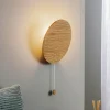 Nowodvorski Lighting Gang|Væglamper > Væglampe Minimal i egetræ