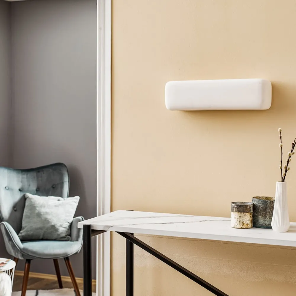 SOLLUX LIGHTING Væglamper|Væglamper > Væglampe Noris op/ned i hvid keramik