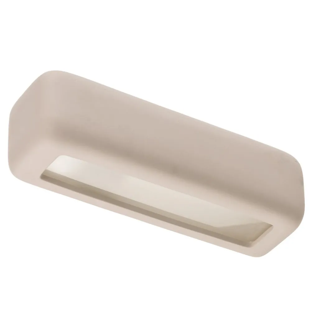 SOLLUX LIGHTING Væglamper|Væglamper > Væglampe Noris op/ned i hvid keramik