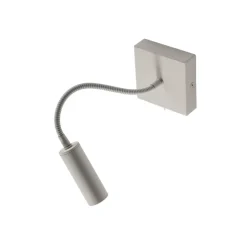 Væglamper ^ Argon Væglampe Ojos, creme, læselampe, justerbar, 33 cm, G9