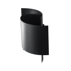 SOLLUX LIGHTING Væglamper > Væglampe Pako af to stålplader i sort