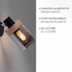 Væglamper ^ JUST LIGHT. GmbH Væglampe Pasqual