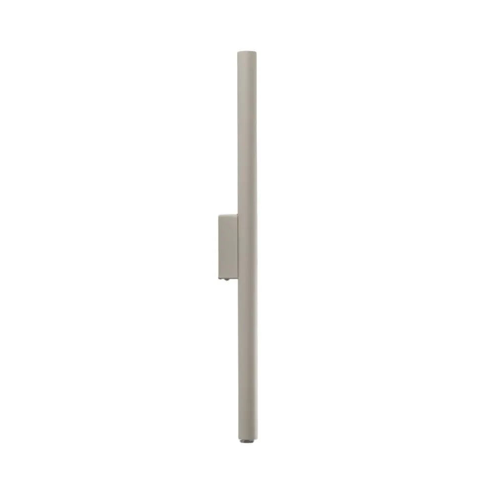 SOLLUX LIGHTING Væglamper > Væglampe Pastelo, beige, højde 20 cm, stål, 2 lyskilder.