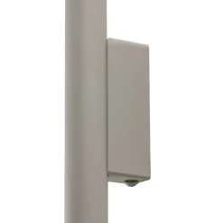 SOLLUX LIGHTING Væglamper > Væglampe Pastelo, beige, højde 20 cm, stål, 2 lyskilder.