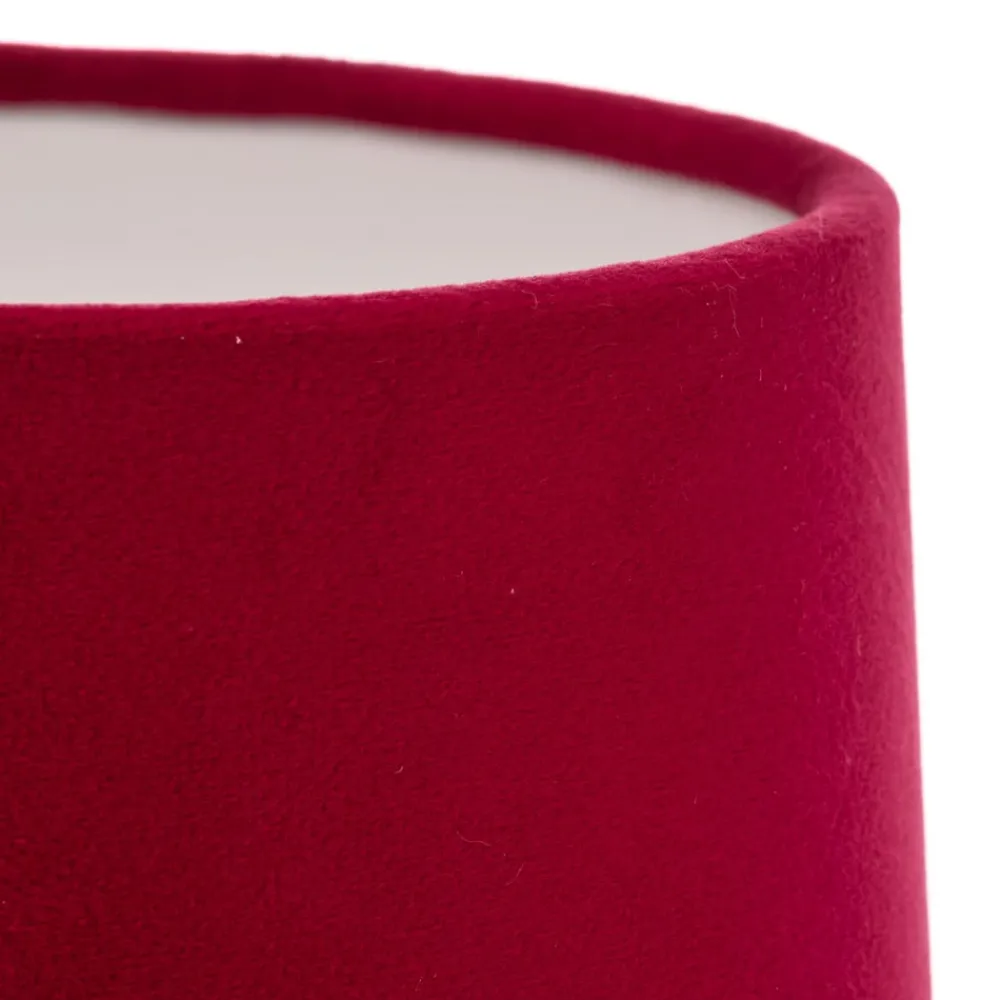 Argon Væglamper > Væglampe Polo, tekstilskærm, messing/pink