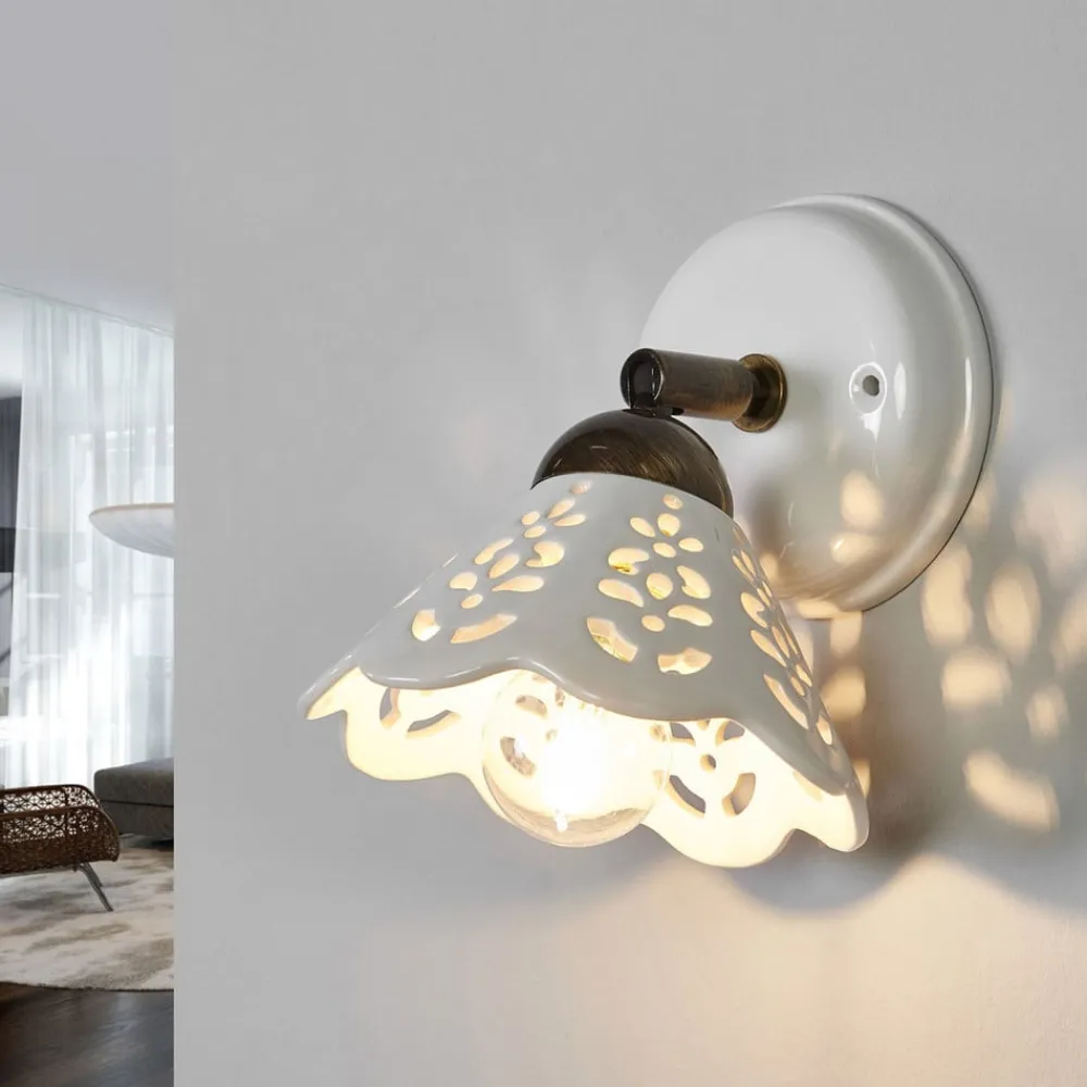 Væglamper ^ Ceramiche Væglampe PORTICO