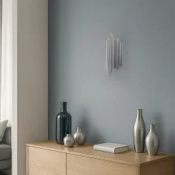 Opviq Væglamper|Væglamper > Væglampe Reis, krom, metal, højde 50 cm