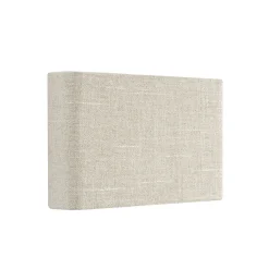 Væglamper|Væglamper ^ Nowodvorski Lighting Væglampe Santana B, creme, tekstil, bredde 25 cm, G9