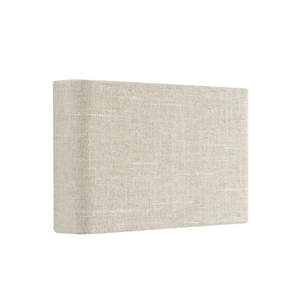 Væglamper|Væglamper ^ Nowodvorski Lighting Væglampe Santana B, creme, tekstil, bredde 25 cm, G9