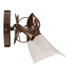 Væglamper ^ Lamkur Væglampe Siena i florentinsk stil, 1 lyskilde, metal, glas