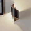 EMIBIG LIGHTING Gang|Pendellamper > Væglampe Spiner sort, højde 30 cm, stål
