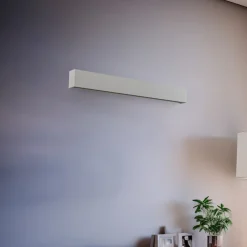 Væglamper|Væglamper ^ Nowodvorski Lighting Væglampe Straight S, 62 cm, hvid
