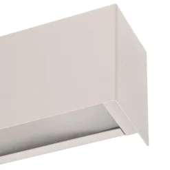 Væglamper|Væglamper ^ Nowodvorski Lighting Væglampe Straight S, 62 cm, hvid