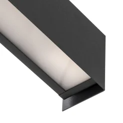 Nowodvorski Lighting Væglamper|Væglamper > Væglampe Straight XS, bredde 26 cm, sort