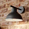 Luminex Væglamper|Væglamper > Væglampe Sven, sort, metal, 1 lyskilde