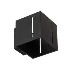 SOLLUX LIGHTING Væglamper|Væglamper > Væglampe Topic op/ned i aluminium, sort