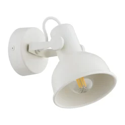 Argon Væglamper|Væglamper > Væglampe Trogir, beige, Ø 11,5 cm, metal