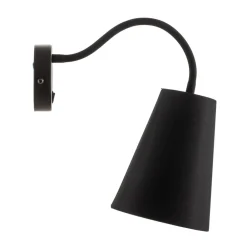 TK Lighting Væglamper > Væglampe Wire, sort/guld
