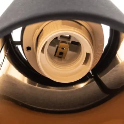 TK Lighting Væglamper > Væglampe Wire, sort/guld