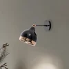 Opviq Væglamper|Væglamper > Væglampe Yildo 6901, sort/kobber, metal
