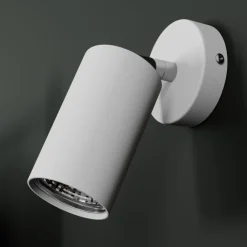 Loftlamper|Spotlights ^ Nowodvorski Lighting Vægspot Eye Spot 1 lyskilde, hvid