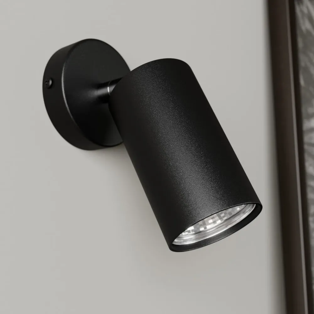 Loftlamper|Spotlights ^ Nowodvorski Lighting Vægspot Eye Spot 1 lyskilde, sort