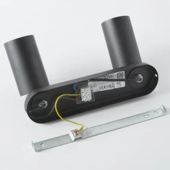 Loftlamper|Spotlights ^ Nowodvorski Lighting Vægspot Eye Spot med 2 lyskilder, sort