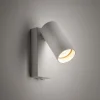 Væglamper|Spotlights ^ Nowodvorski Lighting Vægspot FOURTY, hvid, højde 17 cm, metal, GU10