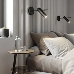 Loftlamper|Spotlights ^ SIGMA Vægspot Leda 1, 1 lyskilde, sort