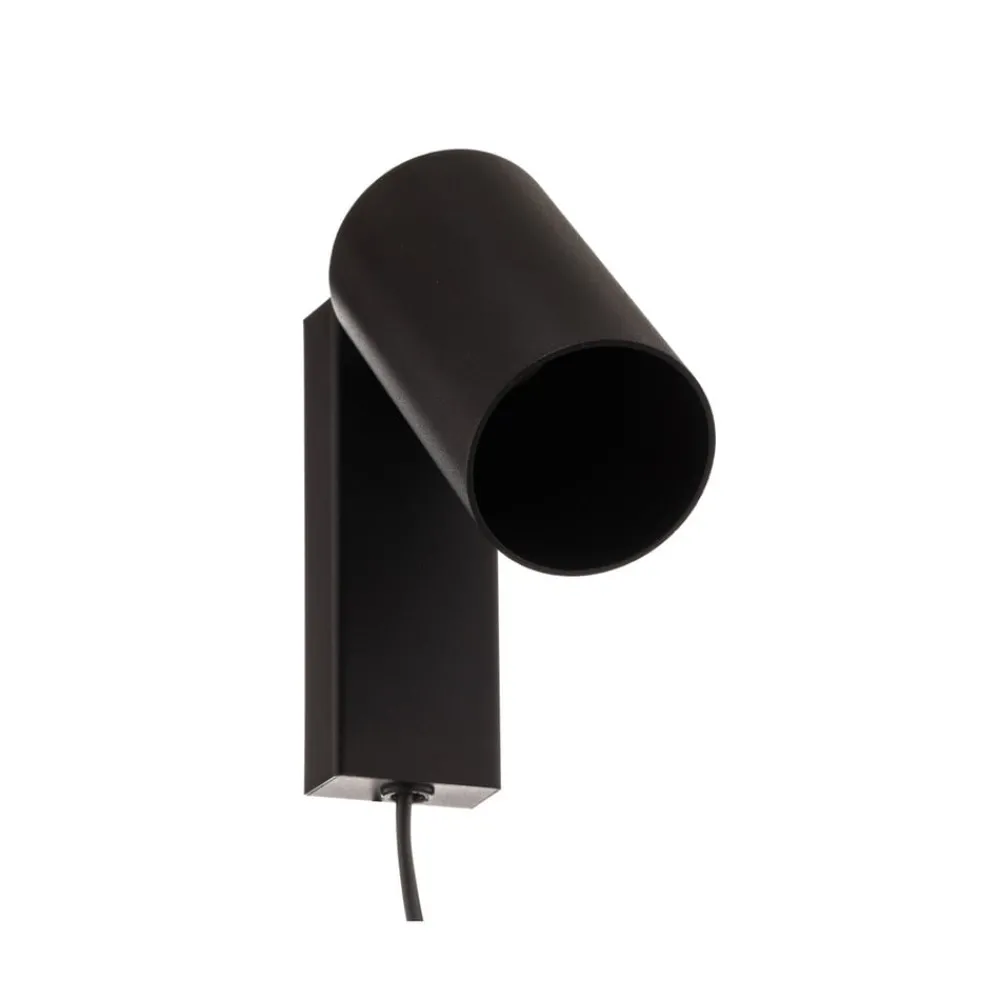 Loftlamper|Spotlights ^ Nowodvorski Lighting Vægspot Mono I med stik sort