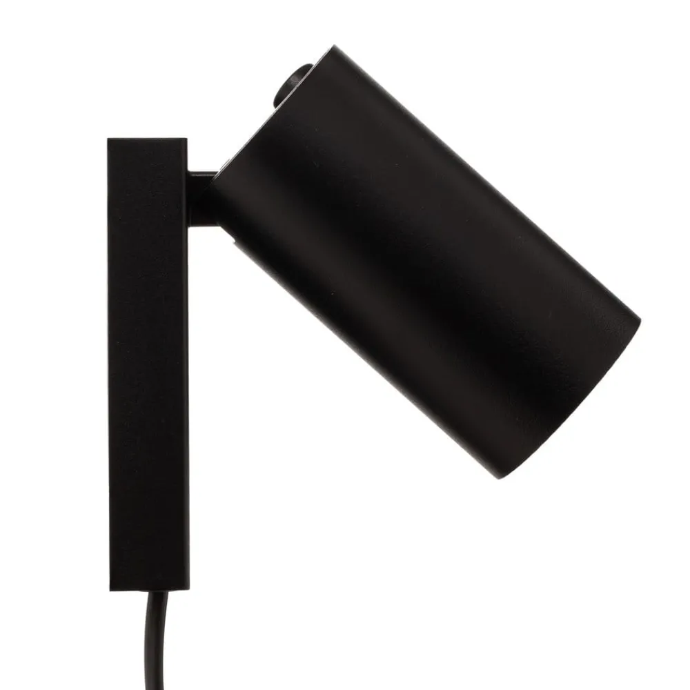 Loftlamper|Spotlights ^ Nowodvorski Lighting Vægspot Mono I med stik sort