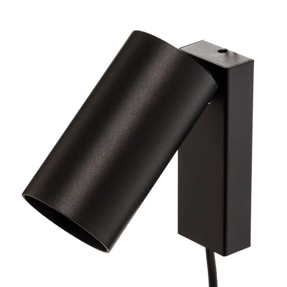 Loftlamper|Spotlights ^ Nowodvorski Lighting Vægspot Mono I med stik sort