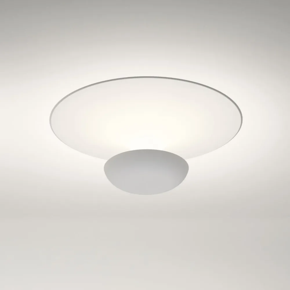 Vibia Loftlamper > LED-loftslampe Funnel, hvid, aluminium, Ø 35 cm, 2.700K