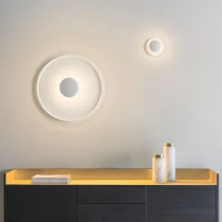 Vibia Væglamper > Top LED-væglampe Ø 60 cm hvid