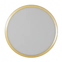 ORION Loftlamper|Loftlamper > Vika LED-loftlampe, rund, mat guld, Ø 30 cm
