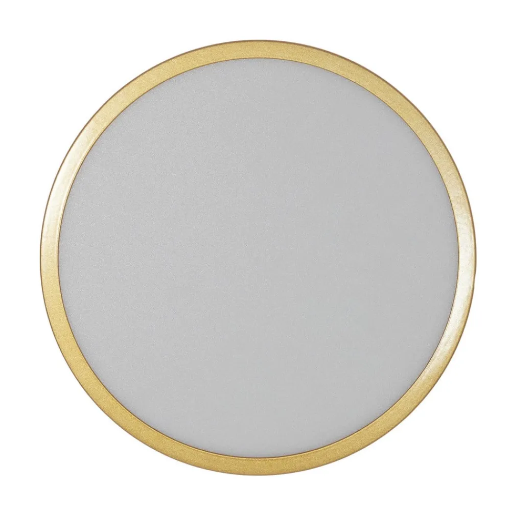 ORION Loftlamper|Loftlamper > Vika LED-loftlampe, rund, mat guld, Ø 30 cm