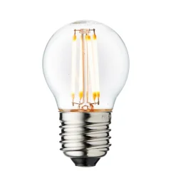 DESIGN BY US Dæmpbar Led-Pære > Vilkårlig LED-pære, E27 Ø 4,5 cm 3,5W 2.200K dæmpbar