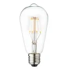 DESIGN BY US Dæmpbar Led-Pære > Vintage LED-pære, E27, 3,5 W, 2.200 K, klar, dæmpbar