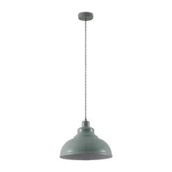 Lindby Pendellamper|Pendellamper > Vintage pendellampe Albertine, metal, lyseblå