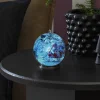 Julepynt ^ Konstsmide Christmas Vinterlandskab 3D-hologramkugle, 42 LED’er